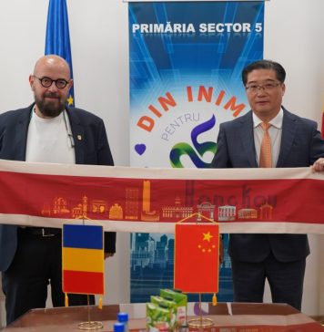 Primarul Sectorului 5, Cristian Popescu Piedone, a primit o delegație oficială din Republica Populară Chineză, condusă de Zheng Hong, primar din Shanghai