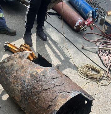 Un tronson de conductă de pe Șoseaua Colentina, înlocuit de Termoenergetica