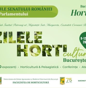 Zilele Horticulturii Bucureștene, în acest weekend, în Grădinile Senatului României