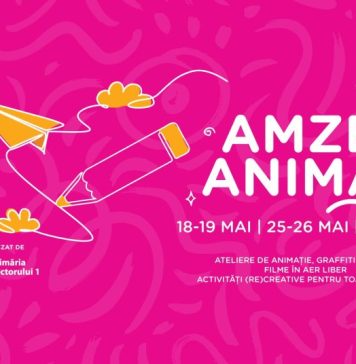 Proiecţii de film, ateliere de animaţie pentru copii şi activităţi creative – timp de trei weekenduri în Piaţa Amzei