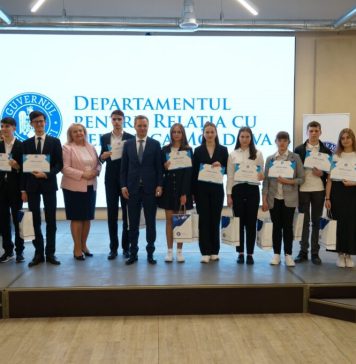 80 de liceeni olimpici din Republica Moldova, recompensați de DRRM pentru al treilea an consecutiv