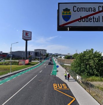 S-a deschis Drumul Osiei din Militari, strada pe unde se mergea doar cu cizme de cauciuc