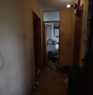 Apartament din Sectorul 3 devenit focar de infecţie, salubrizat
