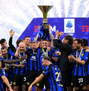 Inter a primit trofeul de campioană a Italiei după remiza cu Lazio