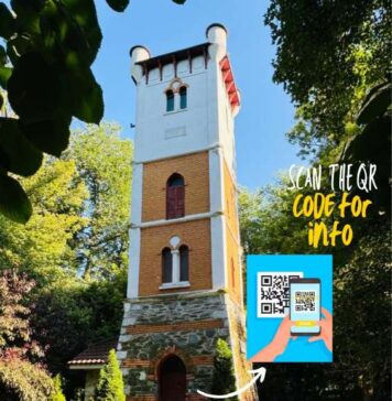 Mai multe puncte turistice din Parcul Central din municipiul Târgu Jiu sunt echipate, începând de astăzi, cu coduri QR