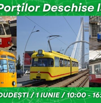 Tramvaiul Cofetărie va plimba copiii prin Bucureşti, de 1 iunie. La Depoul Dudeşti este Ziua Porţilor Deschise
