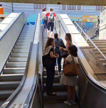 Scările rulante din Pasajul Universității funcționează din nou – FOTO/VIDEO