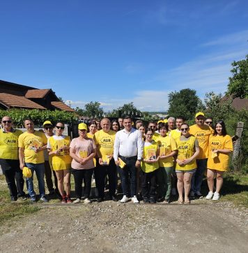 Adrian Zorlescu – candidat AUR, Președinția CJ Gorj, în comuna Fărcășești: Am aflat că apa potabilă este o problemă majoră, din cauza nefuncționării stației de tratare