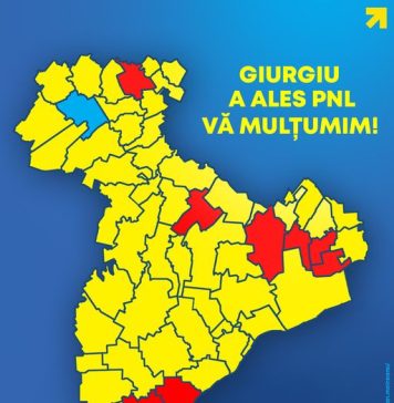 Dan Motreanu: PNL won the presidency of CJ Giurgiu, the mayoralty of Giurgiu municipality and the mayoralties of 43 other municipalities in the county