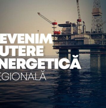 Burduja: ROMGAZ (companie deținută de statul român), împreună cu partenerul OMV Petrom au început construcția platformei centrale de extracție din largul Mării Negre