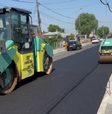 Consiliul Județean Ilfov prezintă imagini de pe șantierul DJ 401A / VIDEO