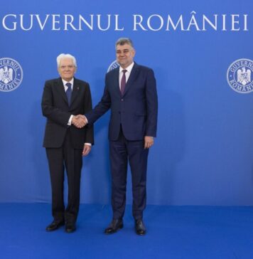 Economic cooperation importance, as pillar of bilateral relationship, addressed by PM Ciolacu, Italian president Mattarella