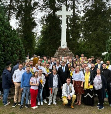 George Simion, prezent la comemorarea eroilor români din Cimitirul Soultzmatt, Franța