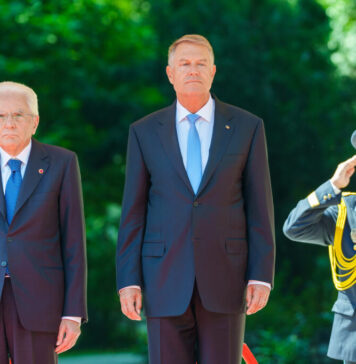 President Iohannis welcomes Italian president Sergio Mattarella