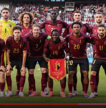 Selecţionata Belgiei, antrenament cu 12 jucători în vederea meciului cu România