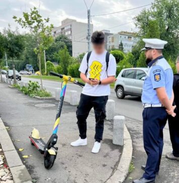 Poliția Locală Sector 6 anunță că e cu ochii pe trotinetiștii care nu respectă legea