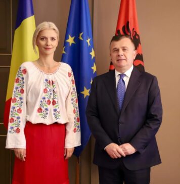 Alina Gorghiu: Cooperare bilaterală bună cu Albania! M-am bucurat să-l întâlnesc pe Taulant Balla, ministrul Afacerilor Interne din Albania