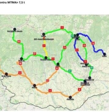 CNAIR prezintă rutele ocolitoare ale Văii Oltului (DN7) în perioada defrişării versantului!