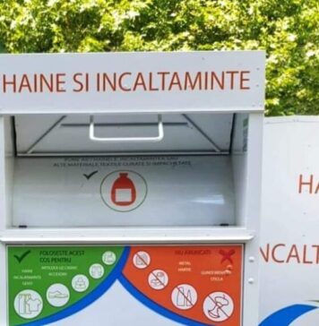 12 puncte de colectare separată pentru hainele și încălțămintea uzate, amenajate în Sectorul 6