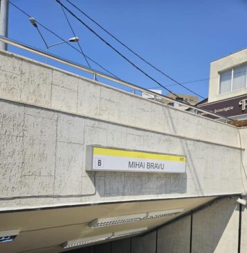 FOTO/ Lucrările de reabilitare de la accesul B al stației de metrou Mihai Bravu au fost finalizate
