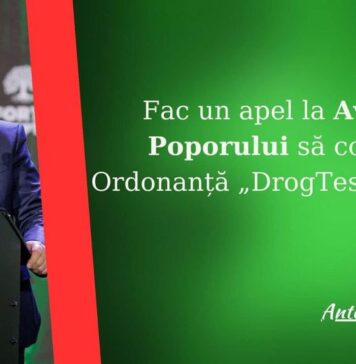 Antonel Tănase: Nimeni nu vrea criminali drogați pe șosele, dar nu putem sta neputincioși când statul abuzează de cetățeni nevinovați