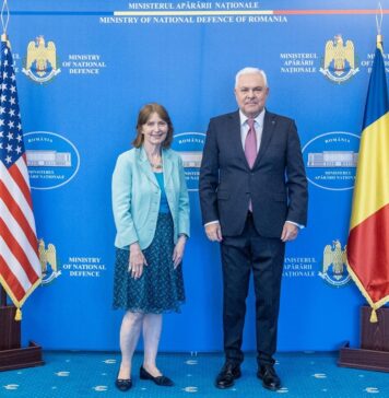 Angel Tîlvăr: O întâlnire foarte bună, la sediul MApN, cu ambasadorul Statelor Unite ale Americii în România, Kathleen Kavalec