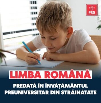 Ciolacu: Copiii românilor plecați în afara țării vor putea învăța Limba Română și Istoria Culturii și Civilizației Românești în țările în care muncesc părinții lor