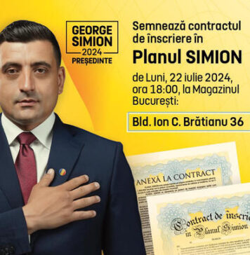 Ioana Ramona Bruynseels: Dacă vrei să afli cum anume vom ajunge să implementăm măsurile din Planul Simion, vino la lansarea de azi de la Magazinul București. Îți va explica George Simion în persoană