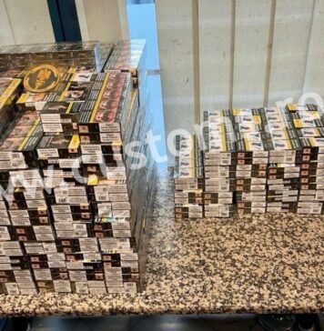 Peste 25.000 de ţigarete nedeclarate, descoperite în bagajele de cală ale unei femei pe Aeroportul Otopeni