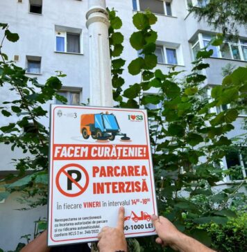 Primăria Sectorului 3 anunță un program săptămânal pentru salubrizarea parcărilor de reședință