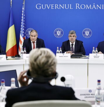 PM Ciolacu meets U.S. SOE Granholm on strategic importance of energy security