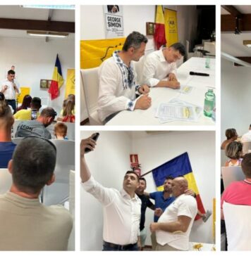 George Simion a semnat contracte pentru Planul SIMION cu românii din Spania