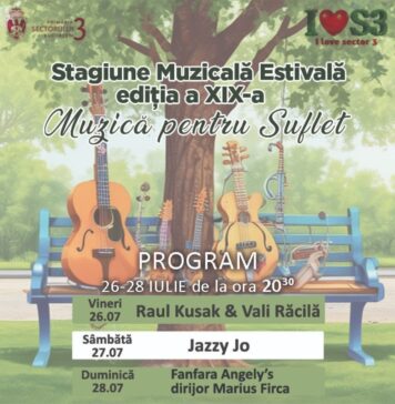 Muzică pentru suflet, în parcul Alexandru Ioan Cuza din Sectorul 3
