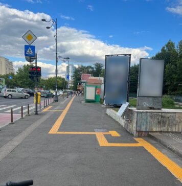 Administrația Străzilor a demarat un proiect pentru amplasarea de marcaje tactile destinate nevăzătorilor