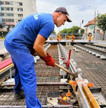 Nicușor Dan: Avansează lucrările de reabilitare a liniei 5