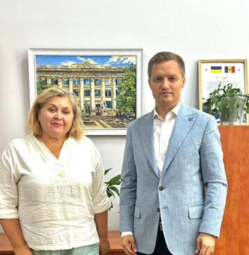 Secretarul de stat al DRRM, Adrian Dupu, întâlnire de lucru cu Elena Pintilei, directorul general al Bibliotecii Naționale a Republicii Moldova