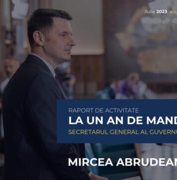 Mircea Abrudean (PNL) Secretarul general al Guvernului, raport de 1 an: Rezultate notabile în aderarea României la OCDE, cel mai important obiectiv de țară după aderarea la Uniunea Europeană și NATO