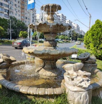 Primăria Sectorului 6 a amenajat o mică „Fontana Di Trevi” în Piața Veteranilor – FOTO