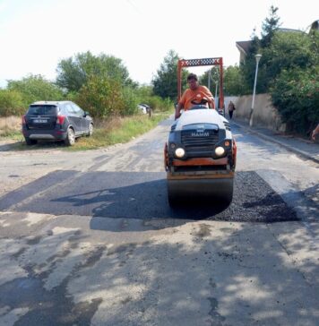 Lucrări de modernizare pe Drumul Ghindari: Echipele sunt în plină acțiune pentru a repara carosabilul deteriorat