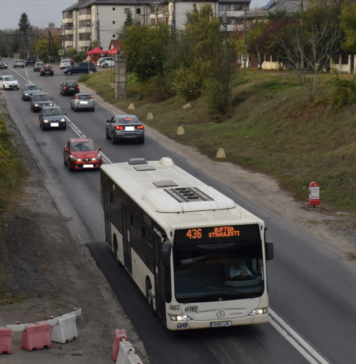 Linia 436, deviată pe sensul spre Buftea din cauza lucrărilor pe DN1A