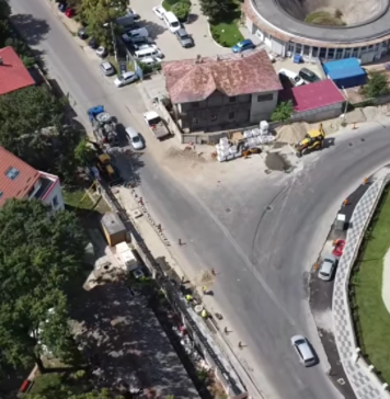 CJ Ilfov: Se lucrează pe șantierul noului giratoriu din Măgurele ( VIDEO)