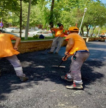 Lucrările de pe strada Mărgeanului sunt în plină desfășurare: echipa continuă eforturile și în weekend