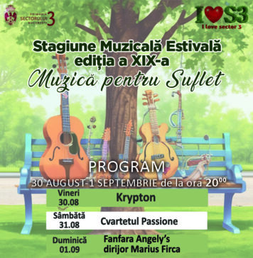 Concerte și fime în parcurile Alexandru Ioan Cuza și Titan