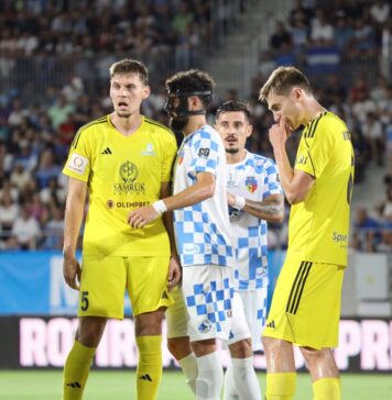Fotbal: Corvinul Hunedoara a pierdut acasă cu FC Astana (1-2), în preliminariile Conference League