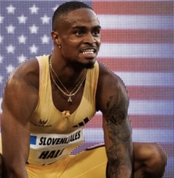 Atletism: Americanul Quincy Hall, victorios în finala de la 400 m
