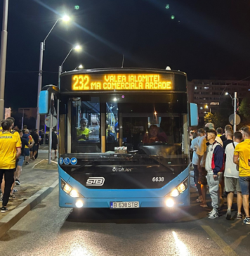 Cinci linii de transport public vor avea program prelungit cu ocazia meciului FCSB – Petrolul
