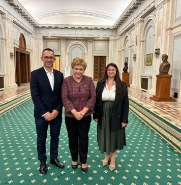 Oana Marciana Ozmen (PNL): Întâlnire productivă cu Tiberiu Danețiu, Marketing Director Auchan România, și doamna Corina Dospinoiu, Director Sustenabilitate Auchan România