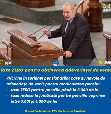 Proiect liberal: gratuitate la emiterea adeverințelor pentru recalcularea pensiilor