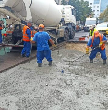 Lucrări pe Bulevardul Ion Mihalache, afectat de modernizarea rețelei de termoficare