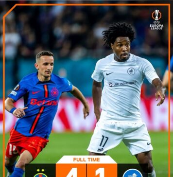 FCSB a debutat în Europa League cu o victorie spectaculoasă, 4-1 cu RFS
